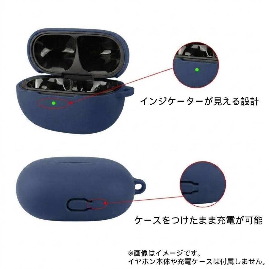 EarFun Clip 2 用 カラフル シリコンケース カラビナ付き : Arupi SHOP