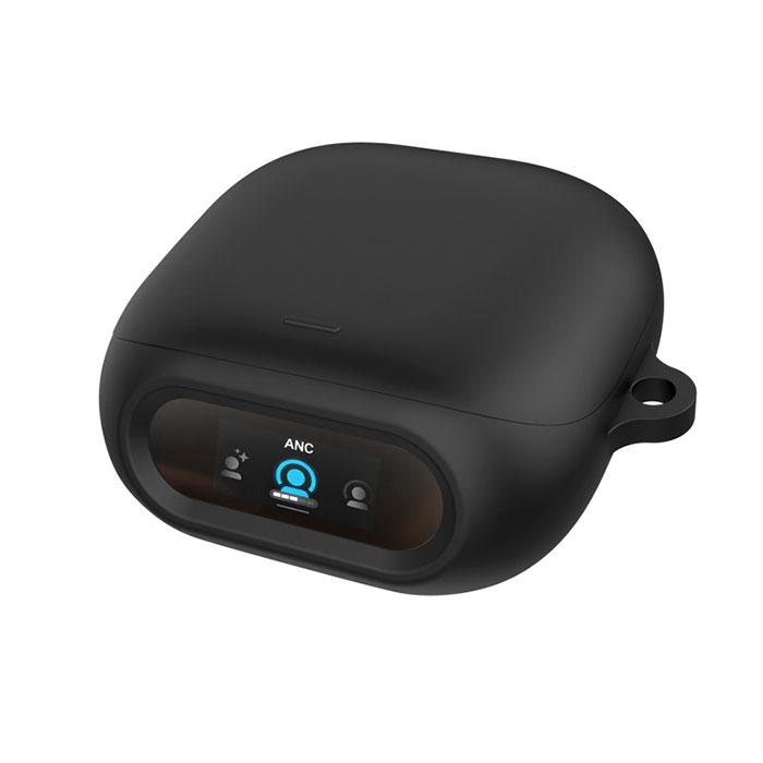 Anker Soundcore Liberty 5 Pro ケース シリコン カラビナ付き 耐衝撃