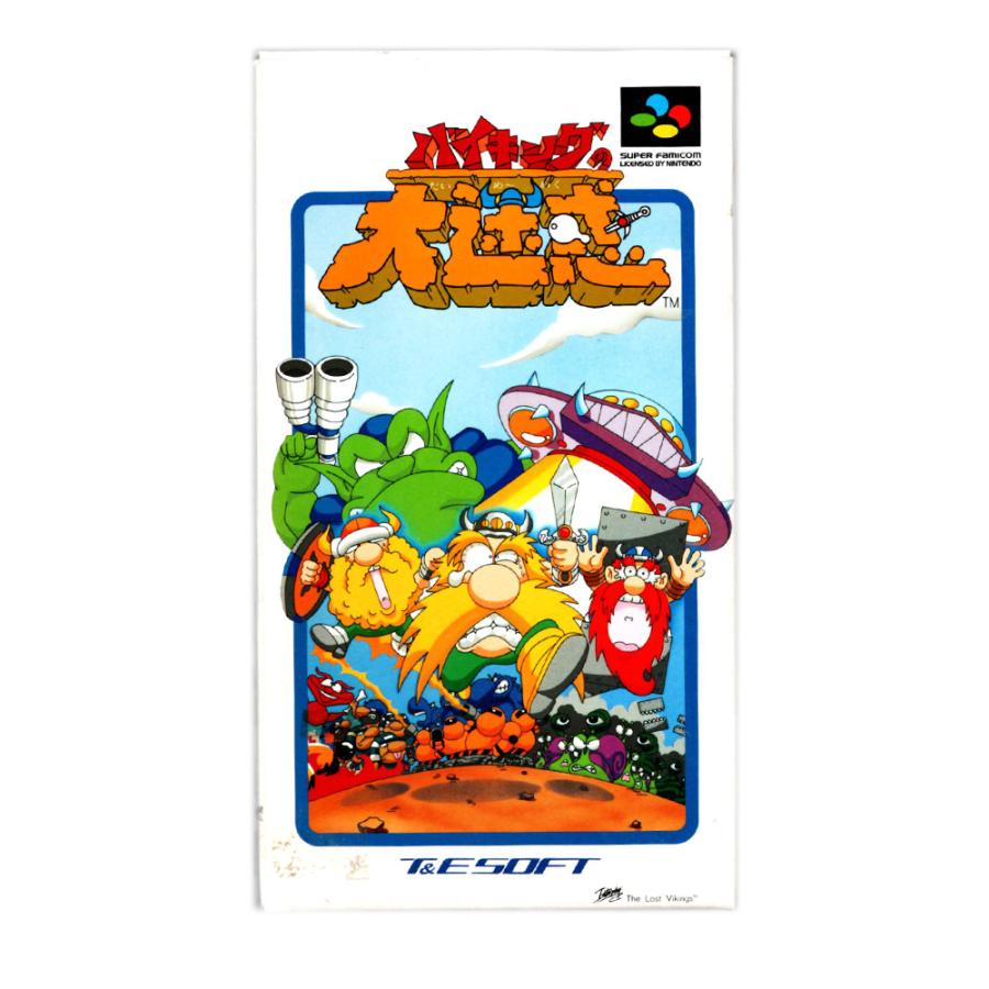 バイキングの大迷惑 (SFC)(箱説明書付) : ゲーム四次元ヤフー店