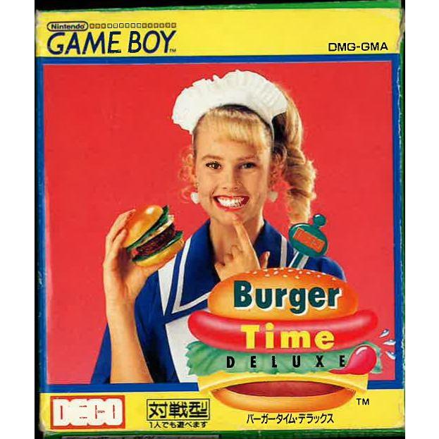 バーガータイム・デラックス (GB)(箱説明書付) : ゲーム四次元ヤフー店