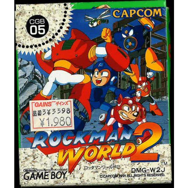 【希少】ロックマンワールド　箱・説明書つき ロックマンワールド2 (GB)(箱説明書付) : ゲーム四次元ヤフー店 - 通販