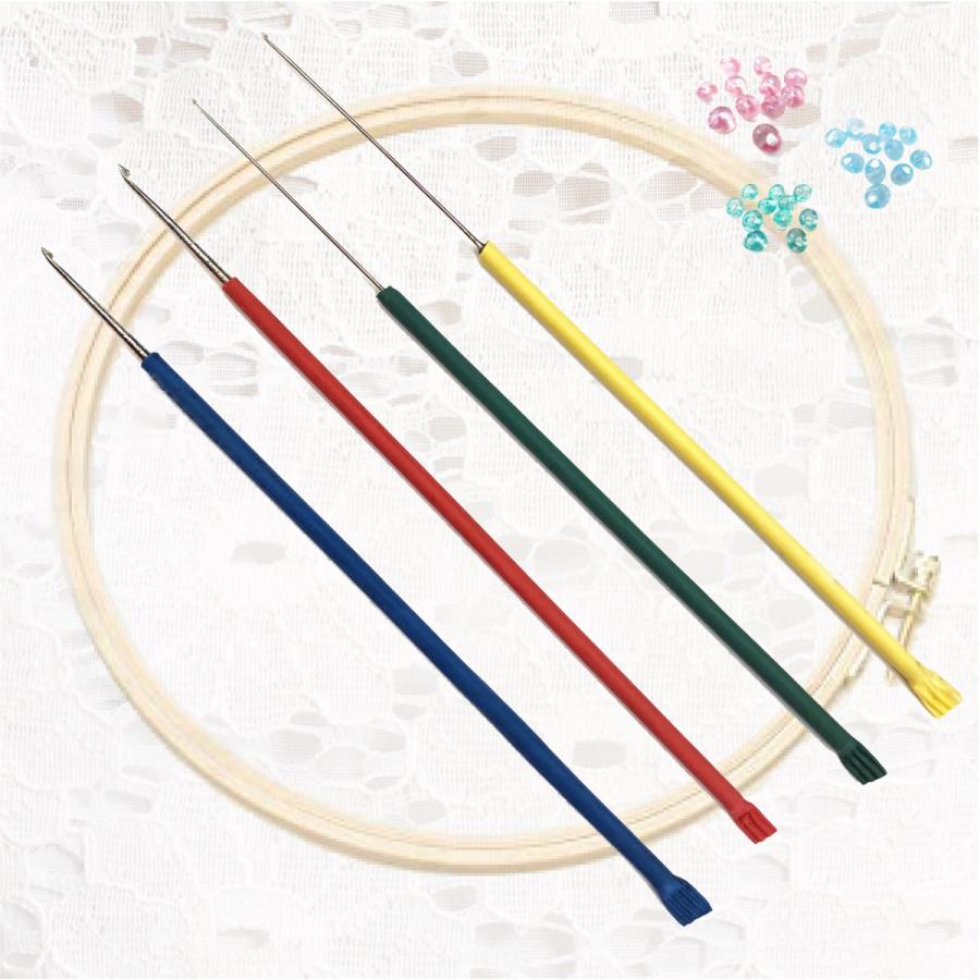 アリワーク 刺繍針 ４本セット 針サイズ2cm 4cm オートクチュール かぎ針 刺しゅう ビーズ刺繍用ニードル 手芸 用品 用具 ハリ G5 Ane Diy 1 G5 Store 通販 Yahoo ショッピング