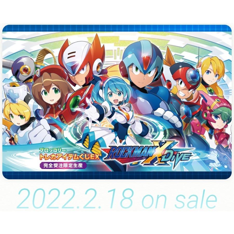 ハーフセット ブロッコリートレカアイテムくじex ロックマンx Dive スリーブ デッキケース プレイマット Tcgサプライ G G5 Store 通販 Yahoo ショッピング