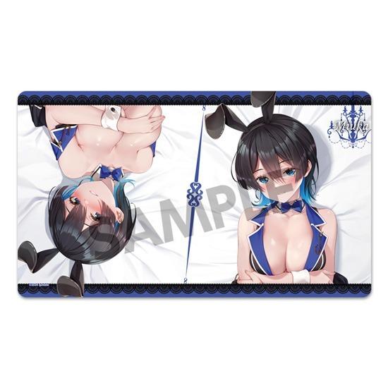 はにかみ彼女 Hanikami China Cafe ラバーマット バニーガーデン 描き