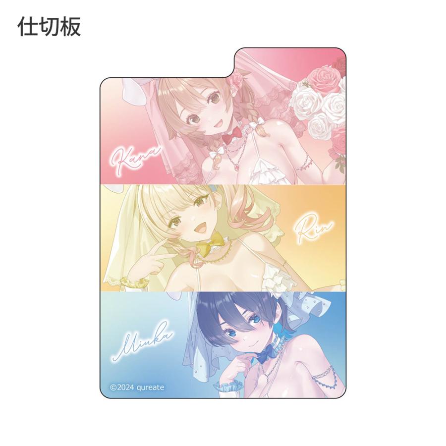 バニーガーデン 描き下ろしデッキケース（バニーウエディング