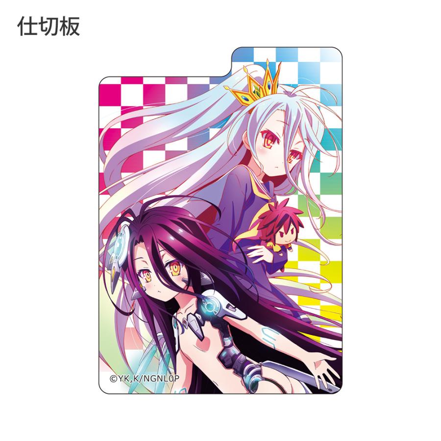 予約) ノーゲーム・ノーライフ ゼロ デッキケース（白＆シュヴィ