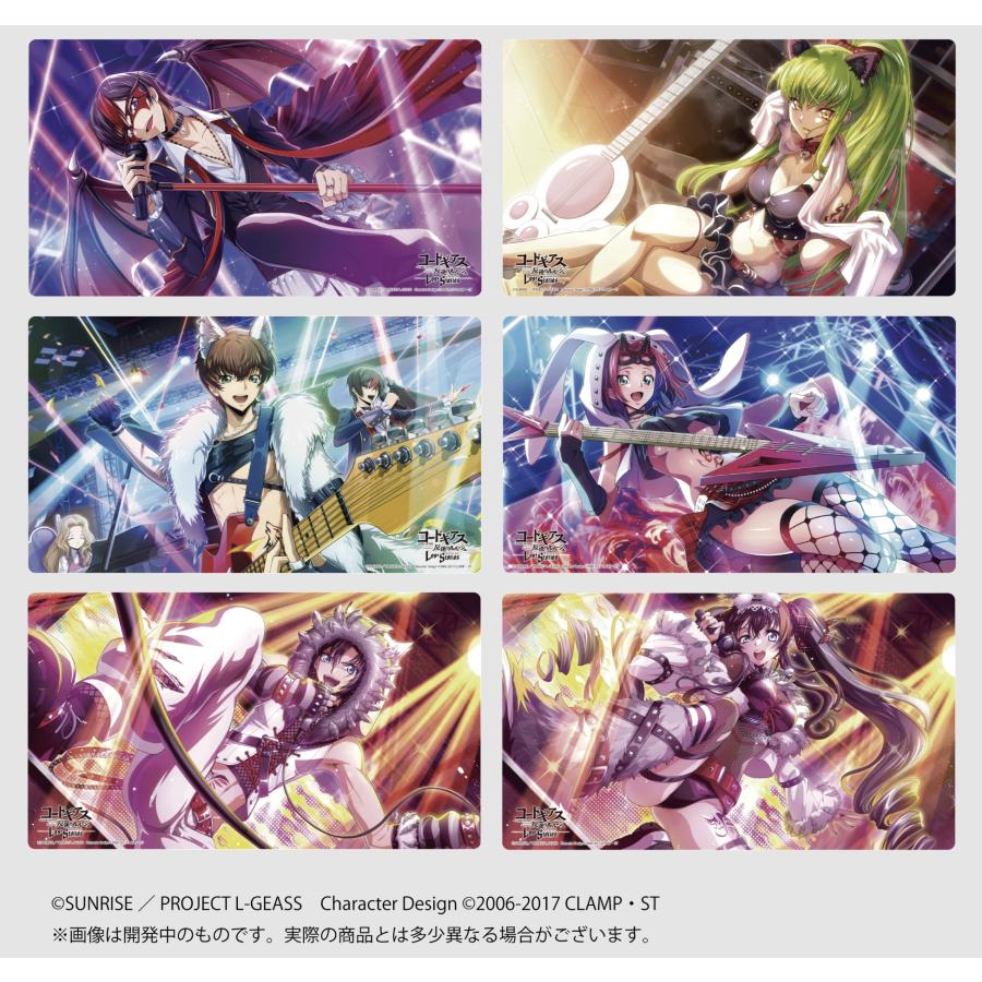 予約／前日出荷) ラバーデスクマットコレクション コードギアス 反逆の