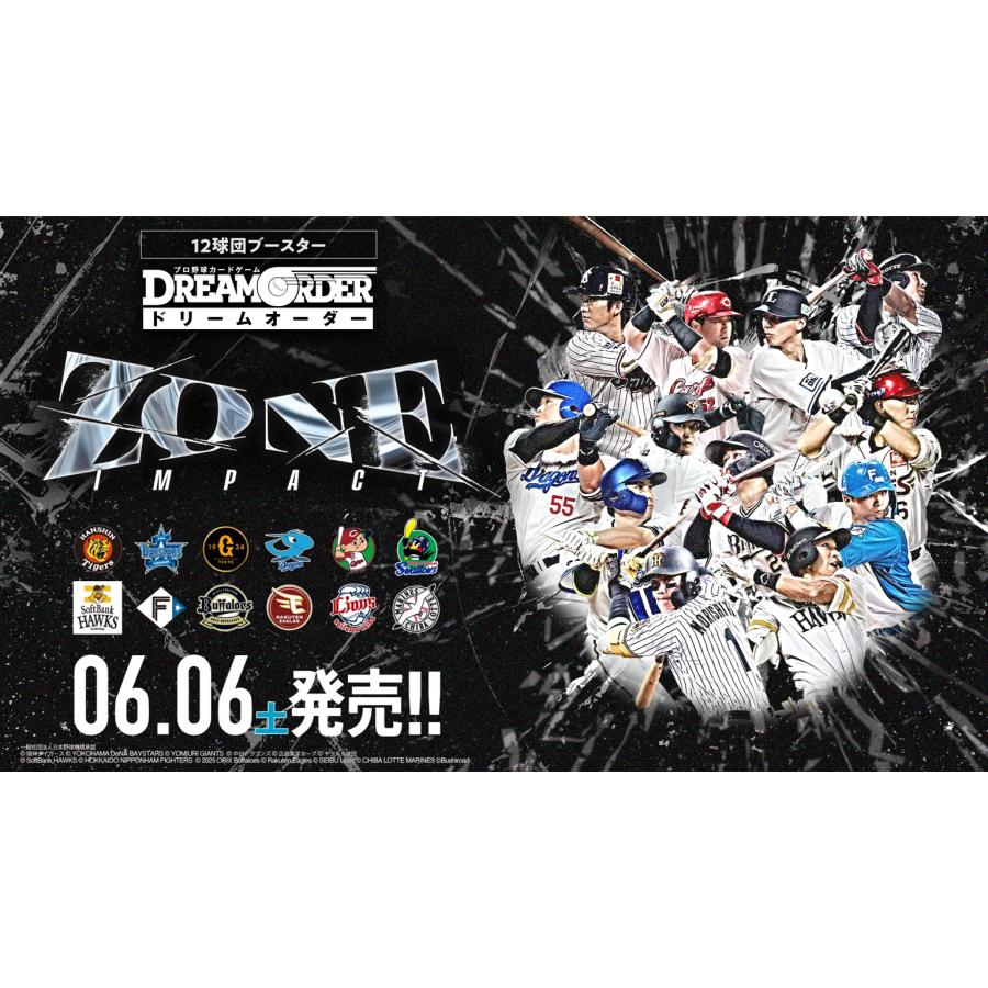 ブシロード プロ野球カードゲーム DREAM ORDER 12球団ブースター