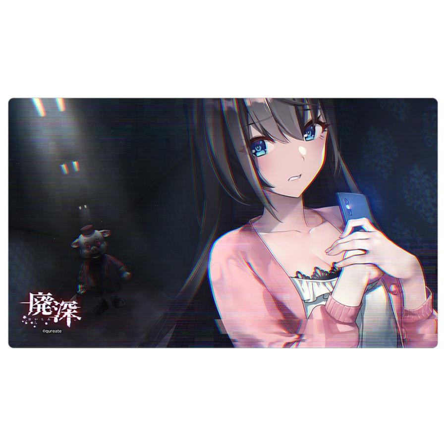 廃深シリーズ ラバーマット（廃深メインビジュアル） カーテン魂 : G5
