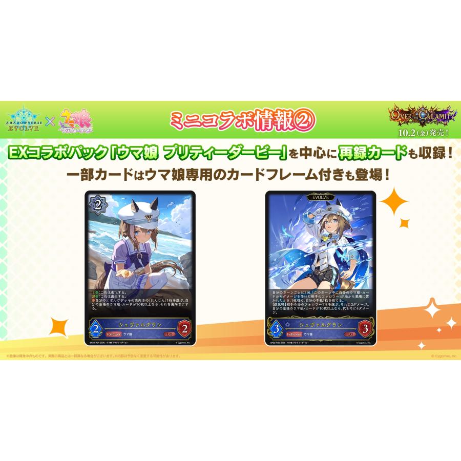 ブシロード Shadowverse EVOLVE ブースターパック 「Over the Calamity