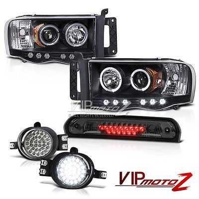 即納特典付き カー用品 パーツ ランプ ヴェノム エンジェルアイ ヘッドライト Smd フォグライト スモーク サード ブレーキ Led 02 05 ダッジラム お気にいる Www Ladislexia Net