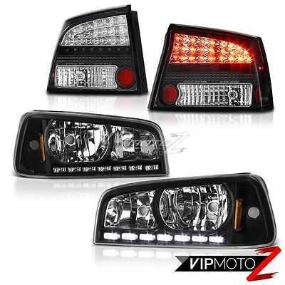 海外最新 カー用品 パーツ ランプ ヴェノム 09 10 Charger Rt マット ブラック Halo Led ヘッドライト インフィニティ ブラックed Out テールライト メーカー包装済 Www Doctor Plan Com