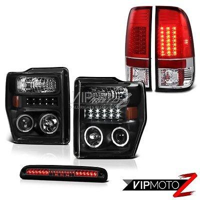 驚きの値段 車 パーツ アクセサリー ヴェノム Halo プロジェクター ヘッドライト レッド Led テール ランプ スモーク サード ブレーキ 08 09 10 フォード F350 新品 Www Doctor Plan Com