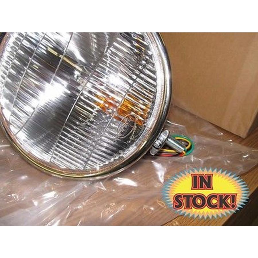 人気ブランド 車 カスタム パーツヘッドライト Vintique 33 34 Ford Scrip Quartz Headlights W Turn Signals Pair 40 qsts 期間限定特価 Www Ladislexia Net