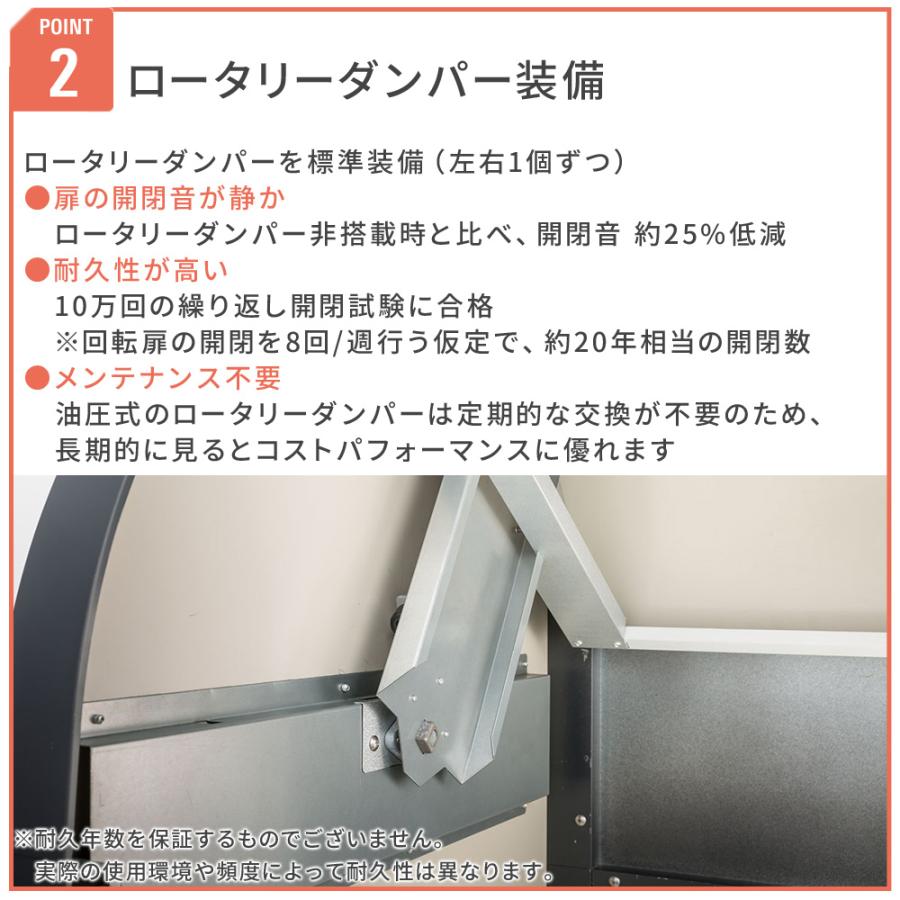 クリーンストッカー CKR-1309G-2 ゴミ収集庫 CKR G-2型 組立式 業務用 グレー ゴミ収集庫 ステンレス ゴミ置場 ゴミステーション DAIKEN ダイケン_5