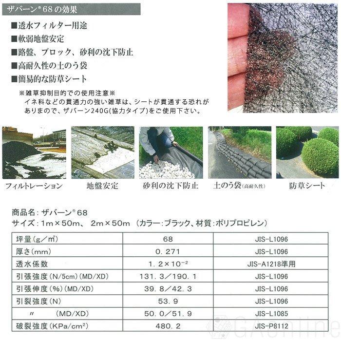 DuPont（デュポン） 防草シート プランテックス 68 2m×50m 100平米