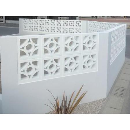 1個/約0.15平米】花ブロック スクリーンアート サークル 39cm×39cm