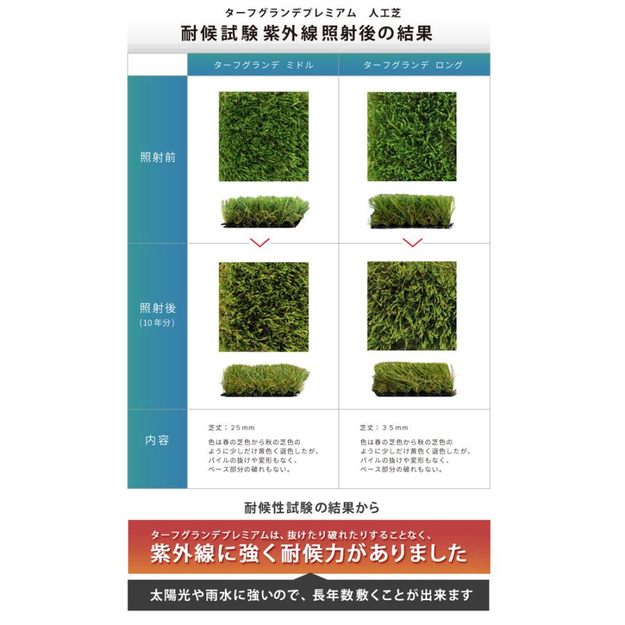 NITTO SEKKO 人工芝 ロール ピン 付 1m×10m 芝丈 35mm パイル 10平米