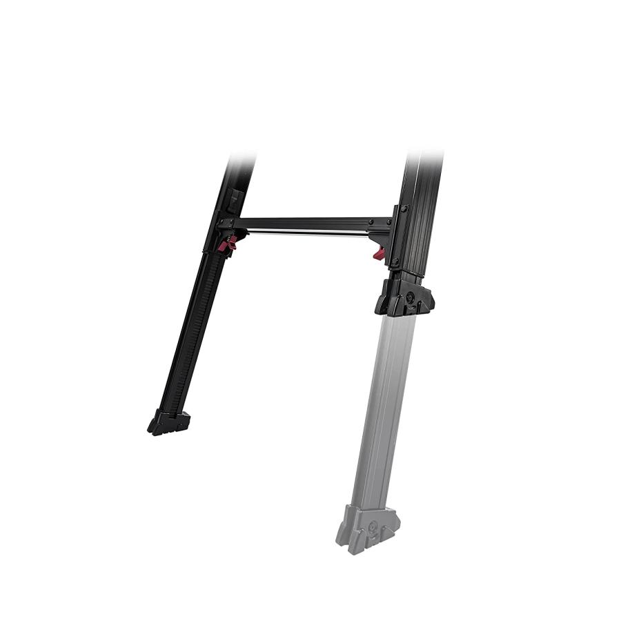 長谷川工業 脚立 4段 はしご 兼用 黒 有効高さ〜1.03m はしご時長さ