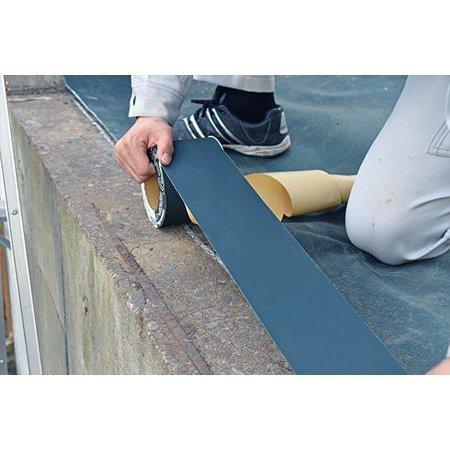 防草シート テープ 接着 100mm×20m 10巻 固定 接続 補修 修理 処理