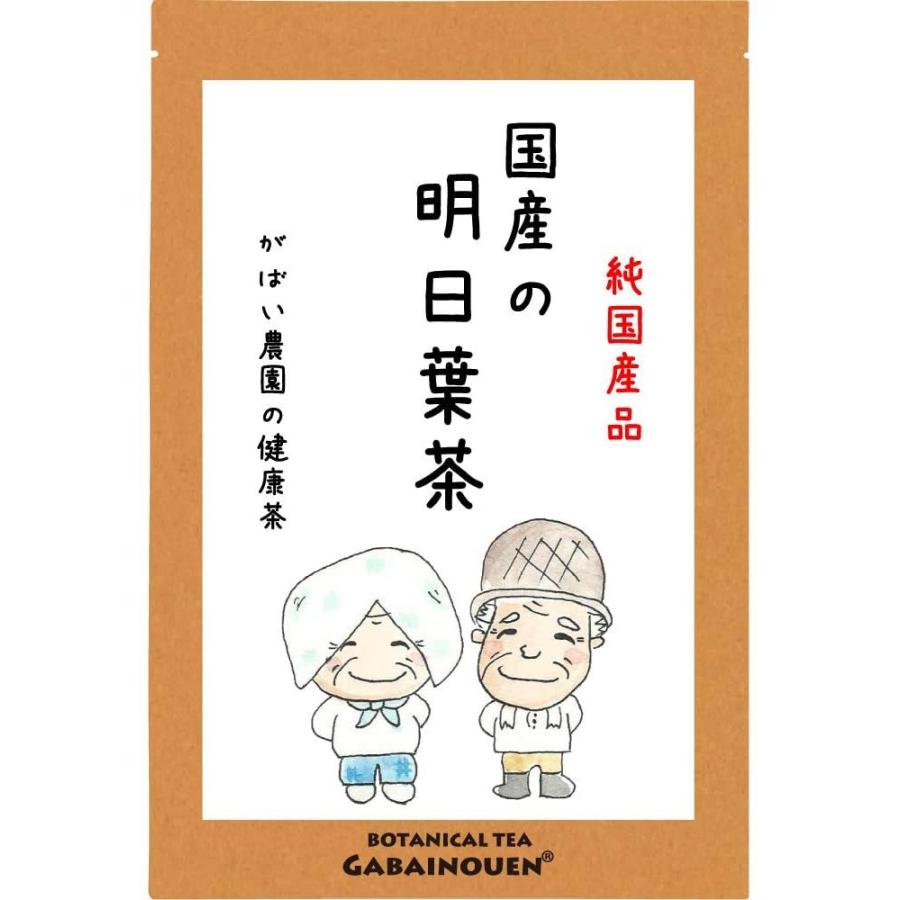 がばい農園 明日葉茶 2g×40包 国産（東京都産） 残留農薬・放射能検査 