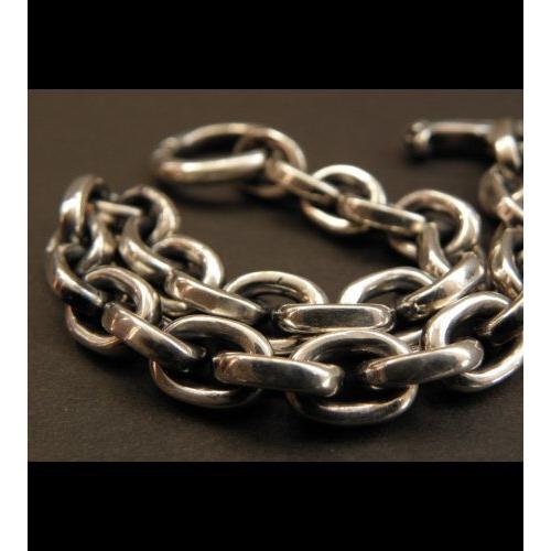 Gaboratory（ガボラトリー） Half Small Oval Chain Bracelet