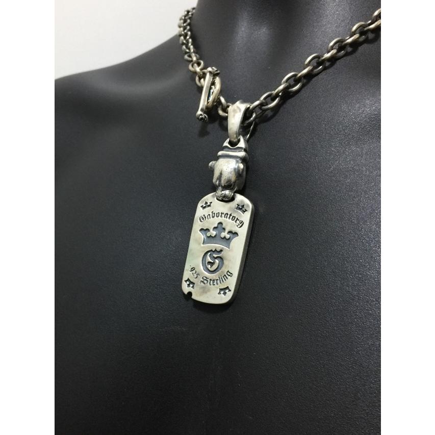 Gaboratory（ガボラトリー） Half Panther With G & Crown Dog Tag