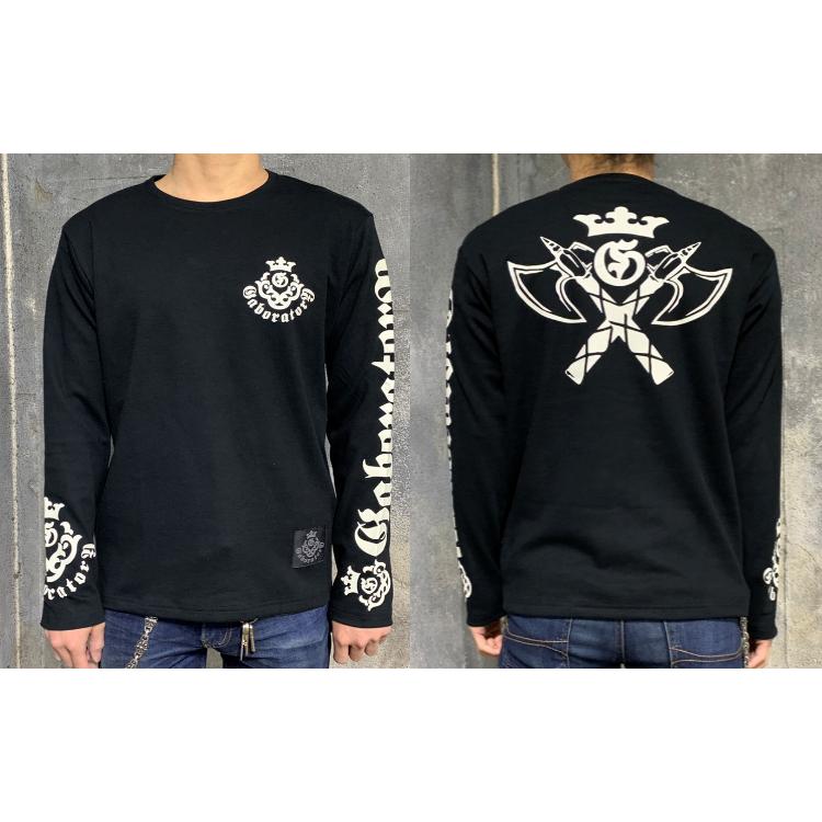 Gaboratory（ガボラトリー） Battle-Ax Atelier Mark & Logo T-Shirt 