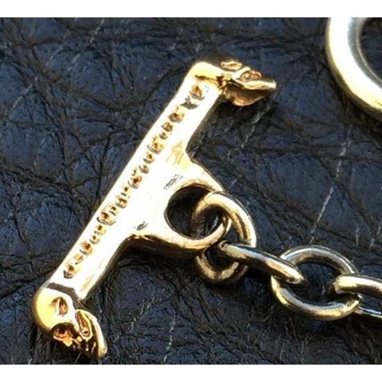 Gaboratory（ガボラトリー） 1/16 Size 10k Gold T-bar With 3.9Chain