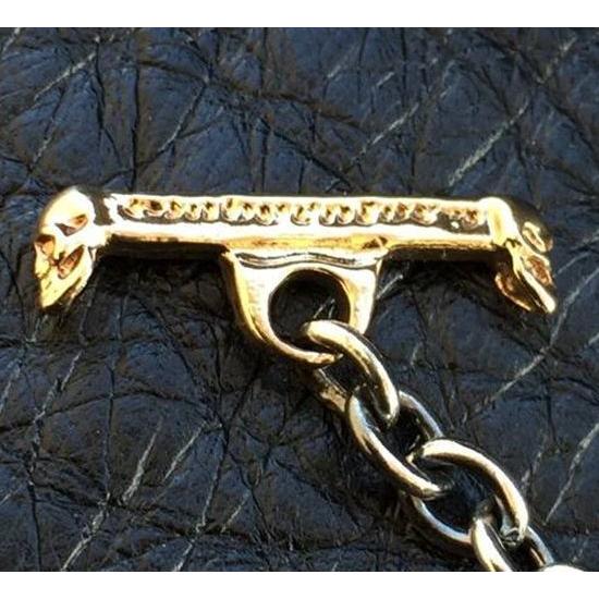 Gaboratory（ガボラトリー） 1/16 Size 10k Gold T-bar With 3.9Chain
