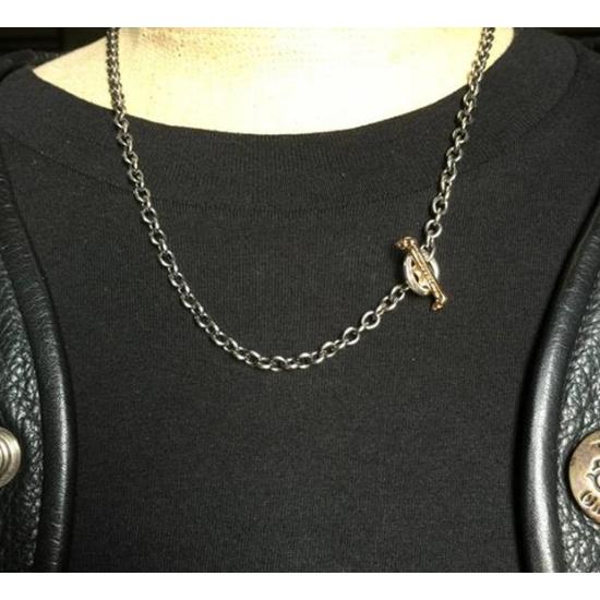 Gaboratory（ガボラトリー） 1/16 Size 10k Gold T-bar With 3.9Chain