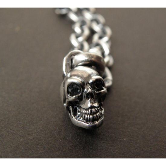 Gaboratory（ガボラトリー） Quarter Skull & 6Chain Necklace [N-23