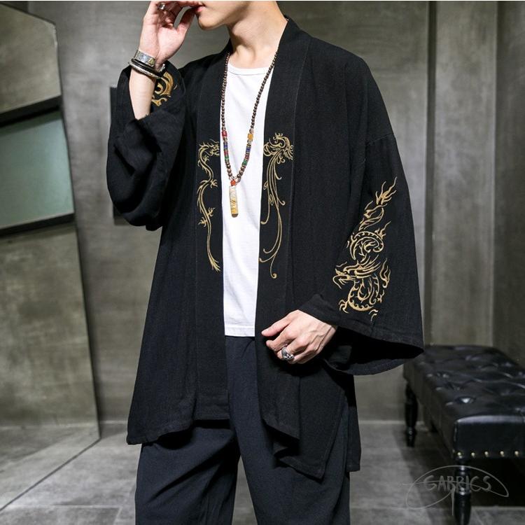 カーディガン 夏服 7分袖 綿麻ジャケット 棉 麻 メンズ 大きいサイズ 男性用 ゆったり 日焼け防止服 通勤 豪華な