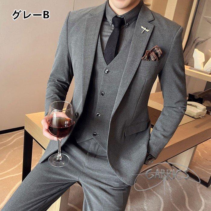 100 本物 スーツ 夏 通年 カジュアルスーツ 春 ノータックスラックス 秋 ビジネススーツ 3点セットアップ 冬 オールシーズン対応 メンズスーツ 2ツボタン 3ピーススーツ カラー ブラック Michiganestateplanning Com