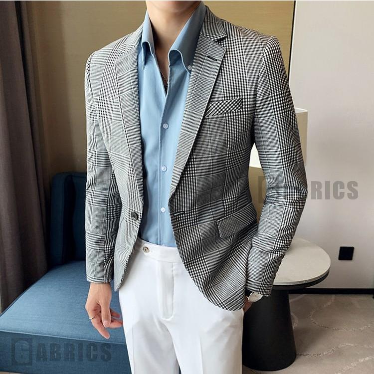 至上 新品未使用 メンズ テーラードジャケット ブレザー アンコン