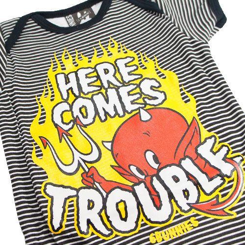 シックス バニーズ) SIX BUNNIES ベビー服【ロンパース】デビル