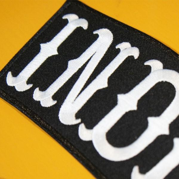 大きな刺繍アイロンワッペン【INDEPENDENT・独立・自立】大きい