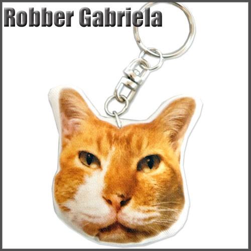 猫の毛チャーム キーホルダー ねこ グッズ 愛猫(茶トラ風) 猫の毛チャーム キーホルダー ねこ グッズ 愛猫(茶トラ風)