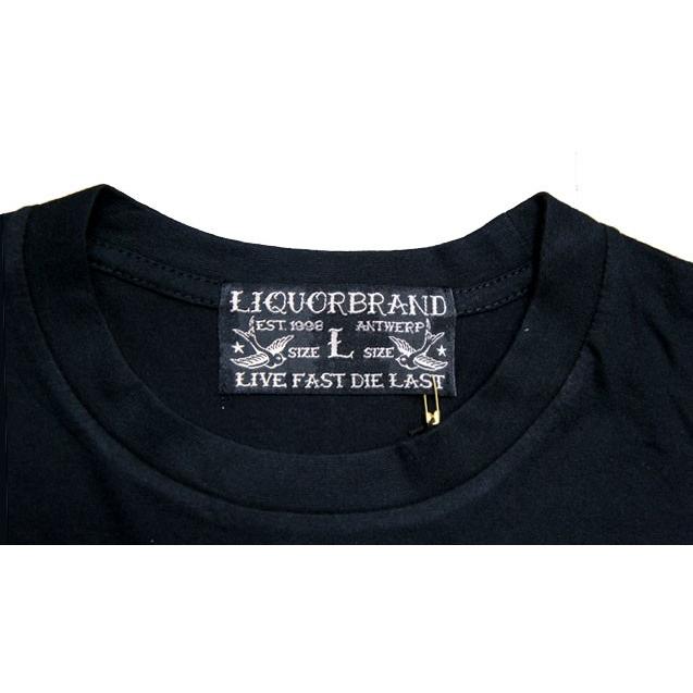 リキュールブランド)LIQUOR BRAND メンズTシャツ 聖なるスカルマリア 