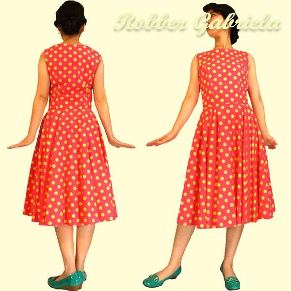 超可爱 レディース ロカビリーワンピース ストレッチ素材 サーキュラーワンピース 全円 ひざ丈ワンピース Grupo3f Com Br