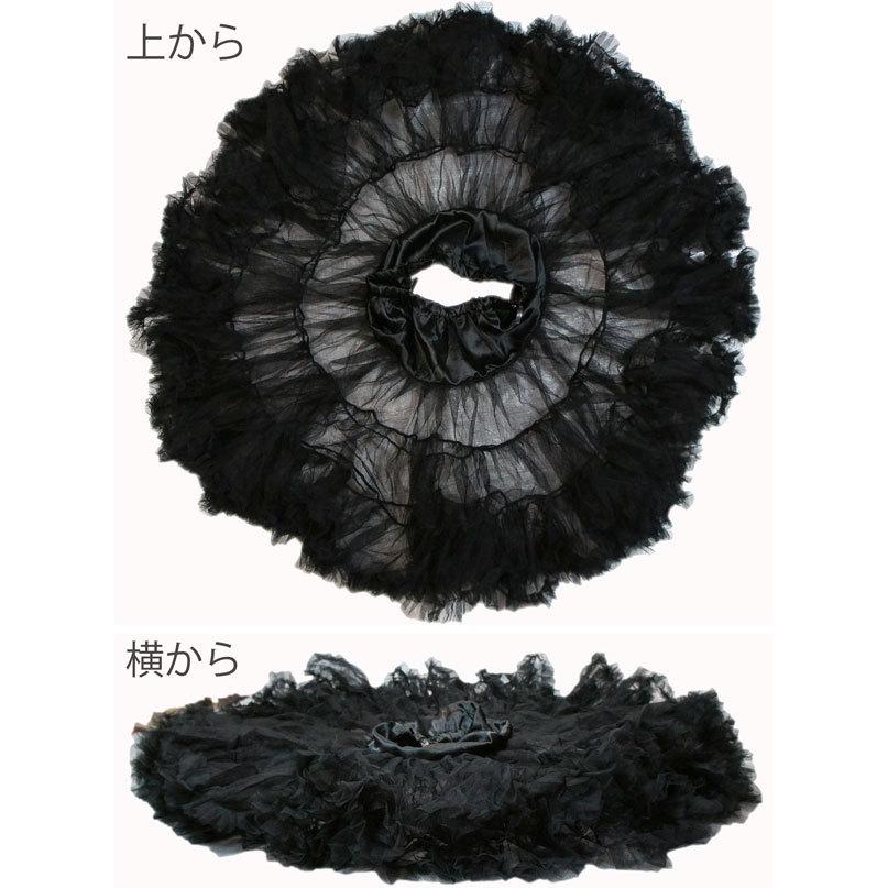 フリーサイズ ロカビリー・ワンピース用 パニエ 65cm ひざ丈