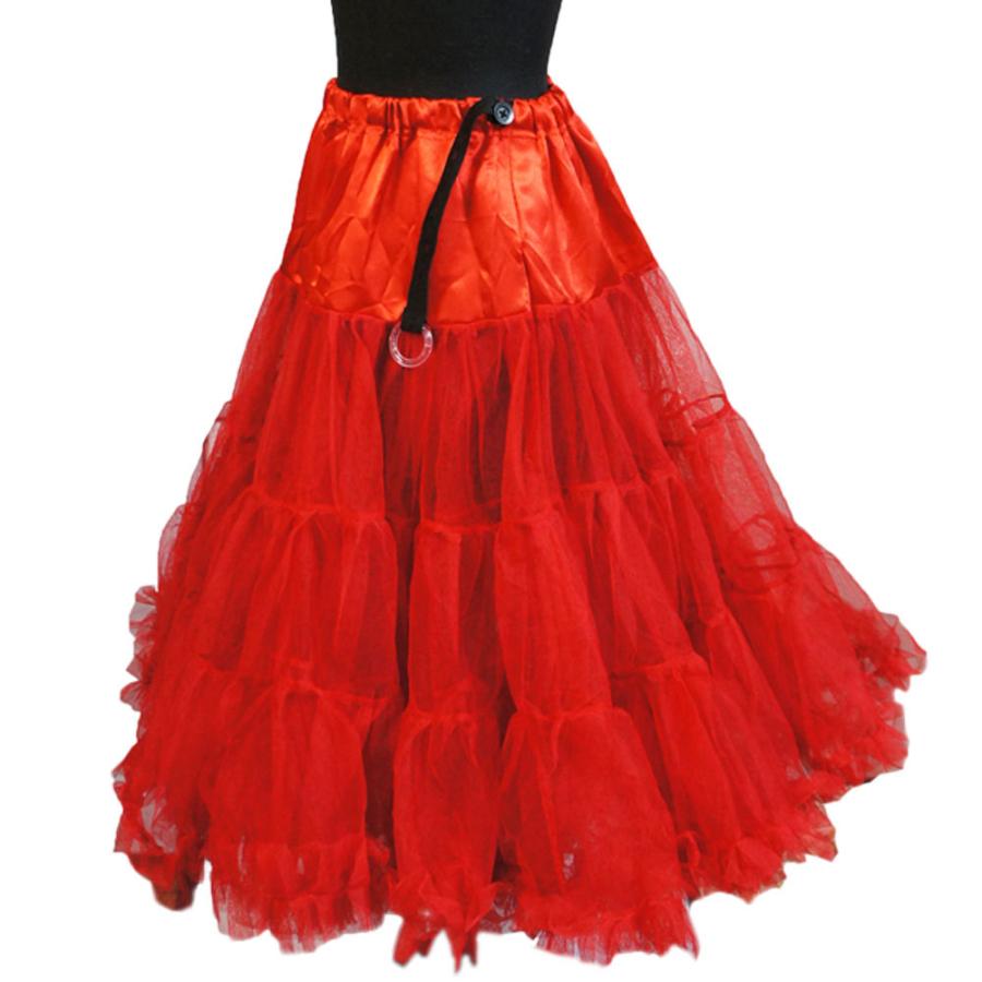 フリーサイズ ロカビリー・ワンピース用 パニエ 65cm ひざ丈