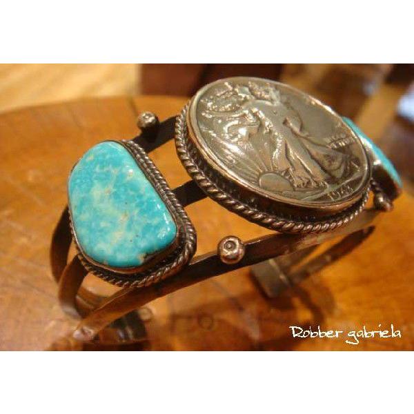 LIBERTY DOLLERオールドコイン ブレスレット シルバー925