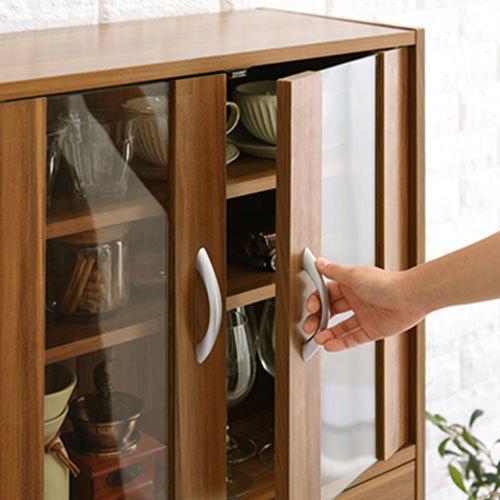 食器棚 ロータイプ キッチンボード 小さめ 収納棚 おしゃれ 一人暮らし 高さ1 ワンルーム 引き出し Kcb 家具と雑貨のラックス 通販 Yahoo ショッピング