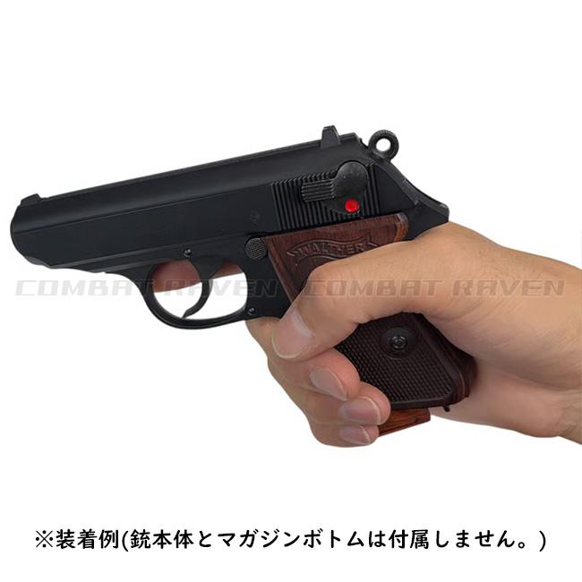 【PANDORA ARMS】ウッドグリップ マルゼン製 ワルサーPPK用ブラウン/純正固定ネジ対応/ポスト投函送料無料(同梱不可)/AWG-1469/284690〈*0109-CI0609-BR〉_9