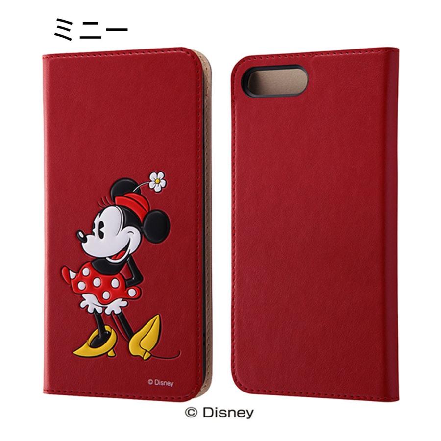 Iphone 7 Plus ディズニー 手帳型ケース スタンディング ミニー Gadget Market ヤフー店 通販 Yahoo ショッピング