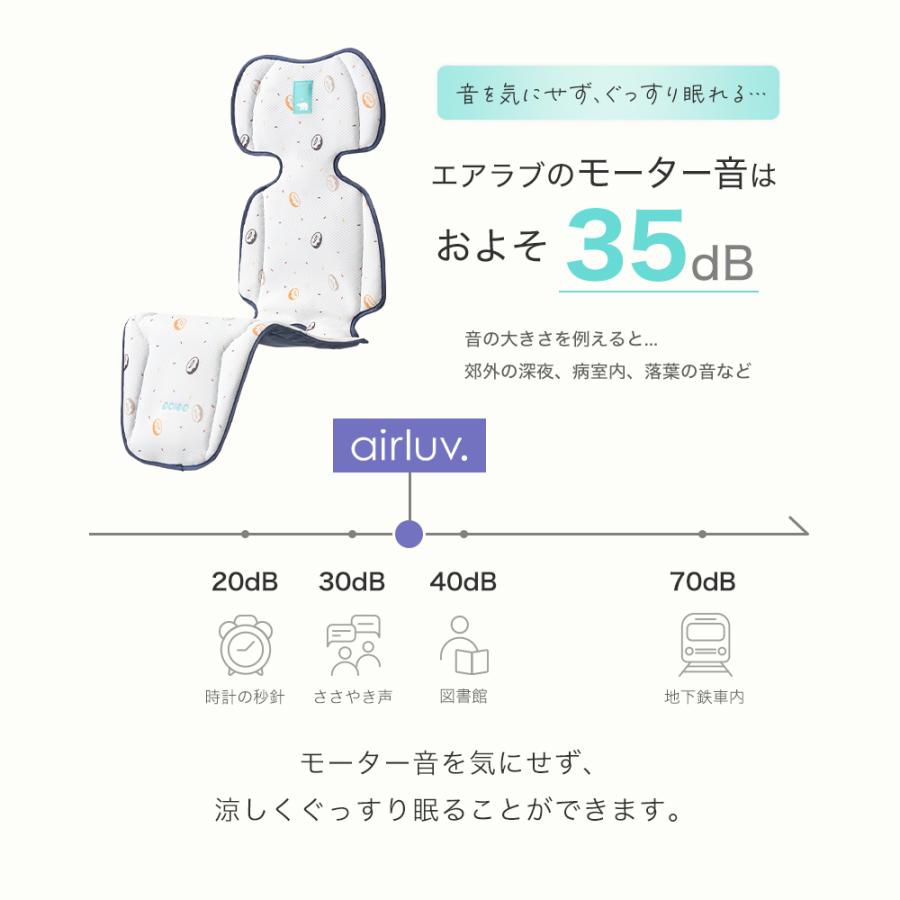 エアラブ3 ドーナッツ 【公式】 ベビーカー シート 暑さ対策 エアラブ3 ドーナッツ 【公式】 ベビーカー シート 暑さ対策