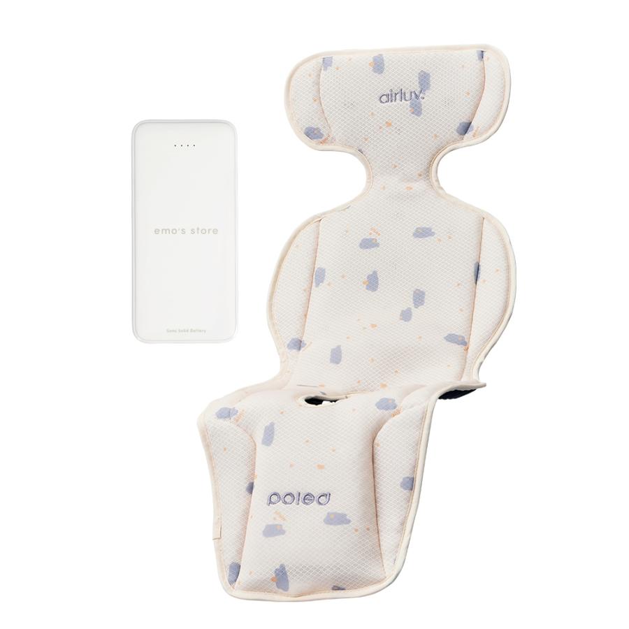 【未使用】エアラブ4プラス airluv4＋ドーナッツ クールグレー＆バッテリー Poled 【在庫限り20％OFF】Poled公式 エアラブ4プラス ドーナッツ