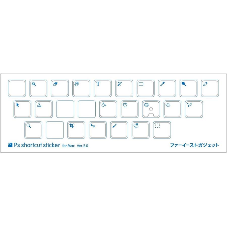 Macbook Pro Air キーボード ステッカー スキンシール シール カスタマイズ Psショートカットステッカー For Mac Ver 2 0 15mm メール便 Scs02 Ps Gadget Mart ガジェットマート 通販 Yahoo ショッピング