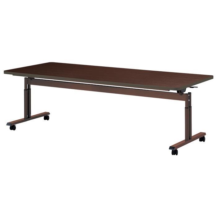 介護用テーブル 折りたたみ 高さ調整 E-FIT-2190S 幅210x奥行90x高さ66〜80cm ソフトエッジ巻 福祉施設 介護施設 デイサービス_12